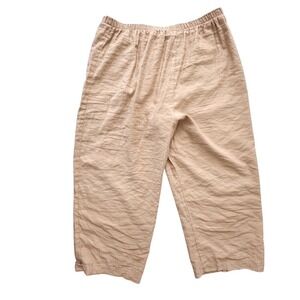 SpiritHouse Balloon Style Comfy Pull On Tan Pant‎ - Size Large